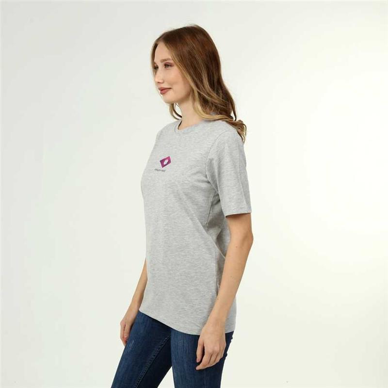 T-shirt Femme Active Style Coton Gris Chiné